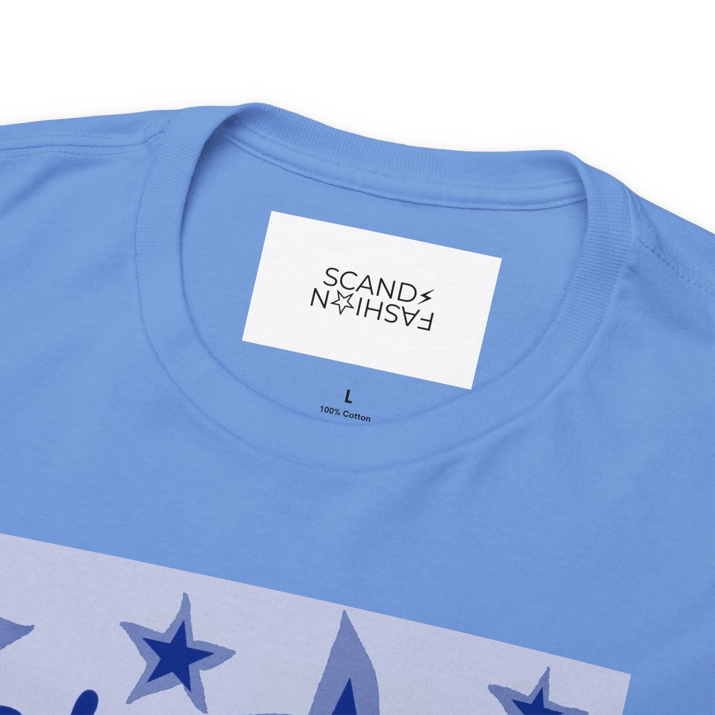 BRIGHT BLUE STAR GIRL shirt