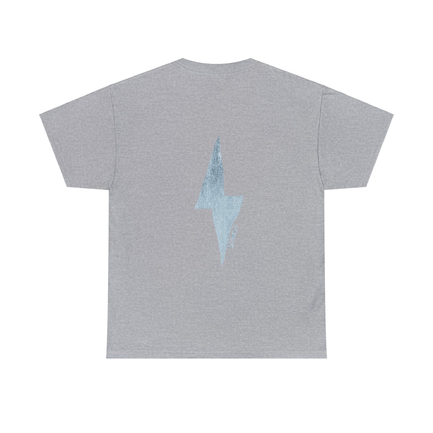 BACK PRINT SILVER LIGHTNING shirt