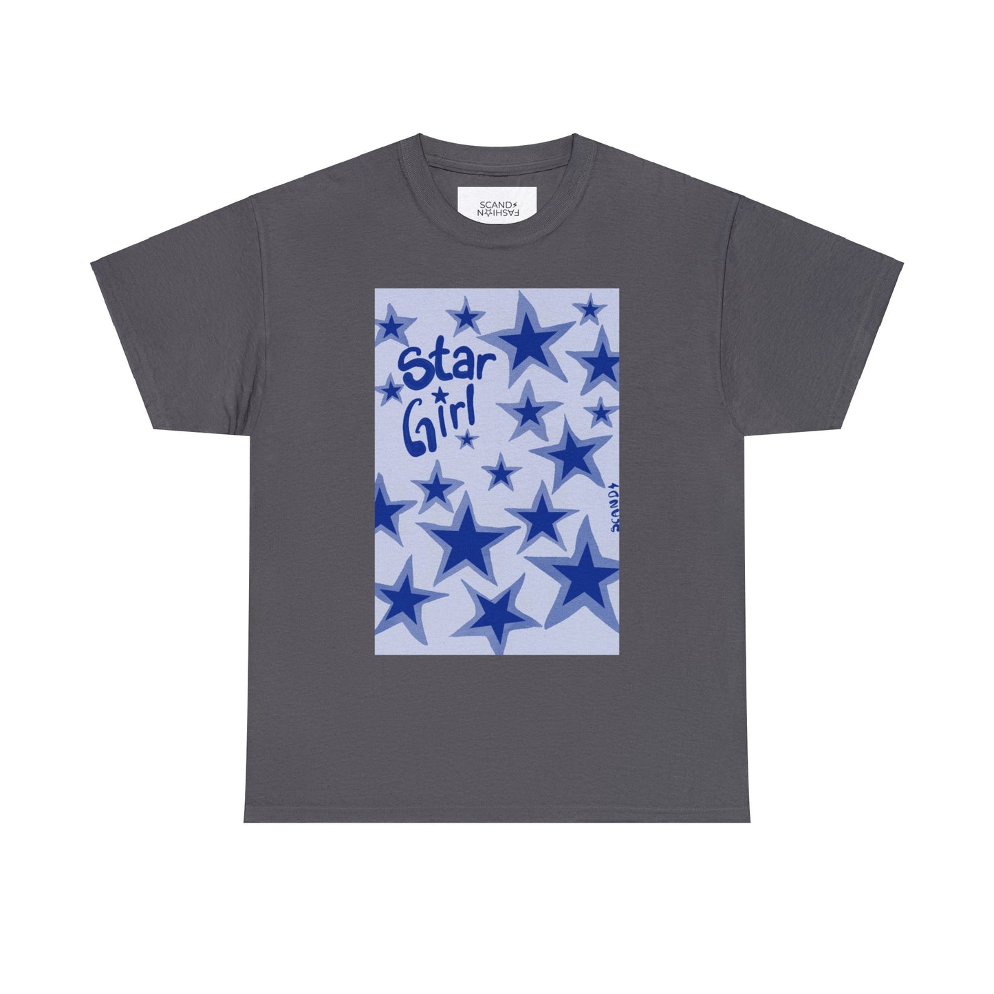 BRIGHT BLUE STAR GIRL shirt