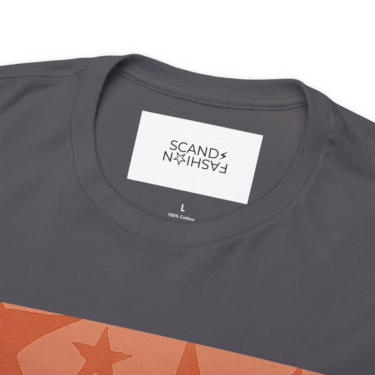 ORANGE LIGHTNING STARS shirt