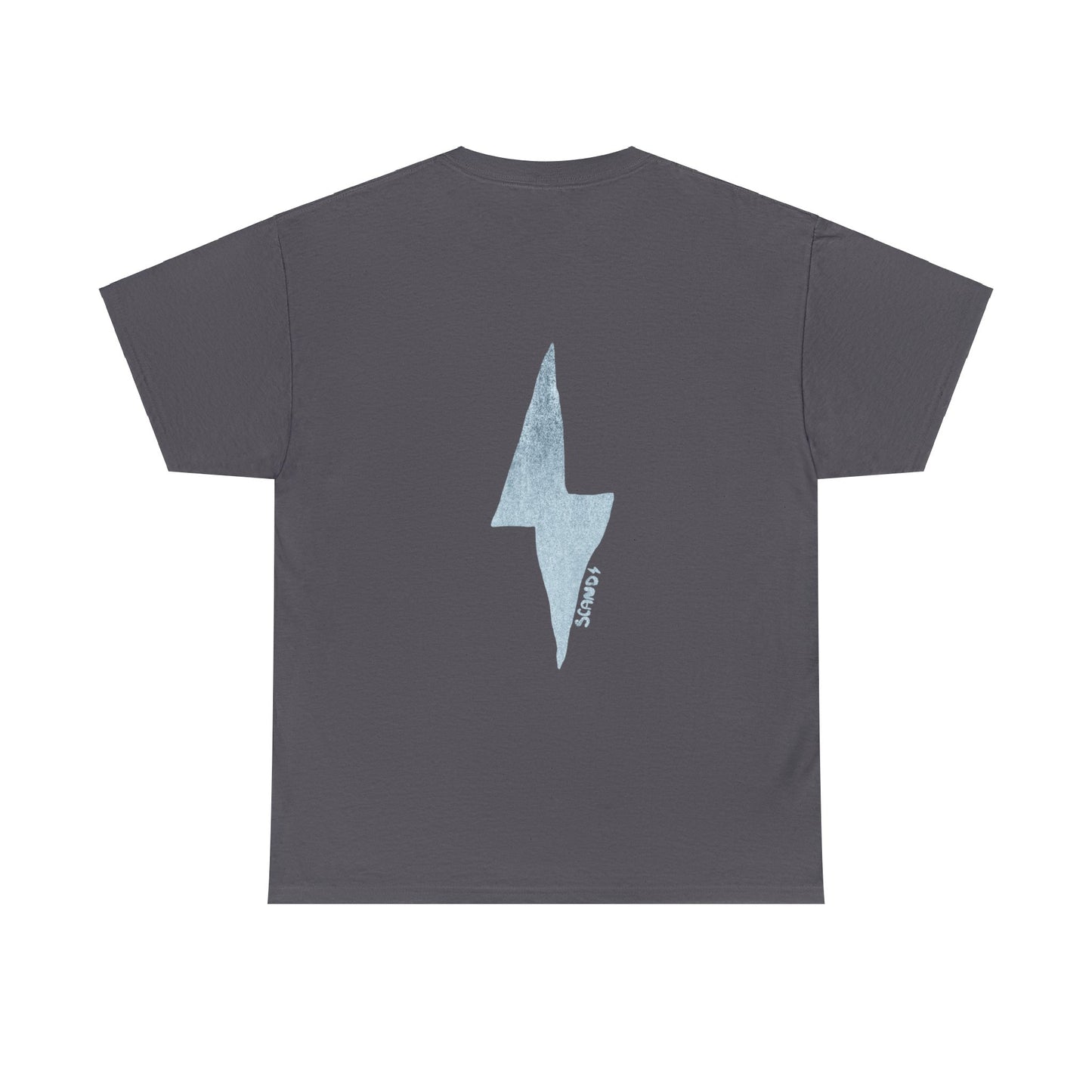 BACK PRINT SILVER LIGHTNING shirt