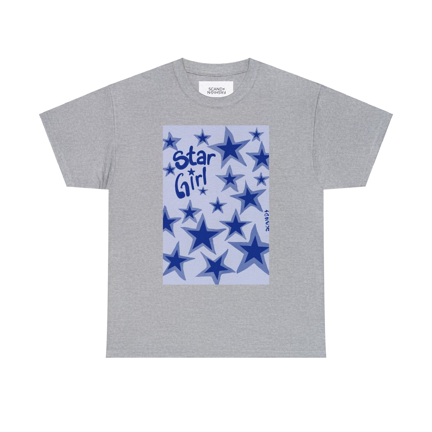 BRIGHT BLUE STAR GIRL shirt