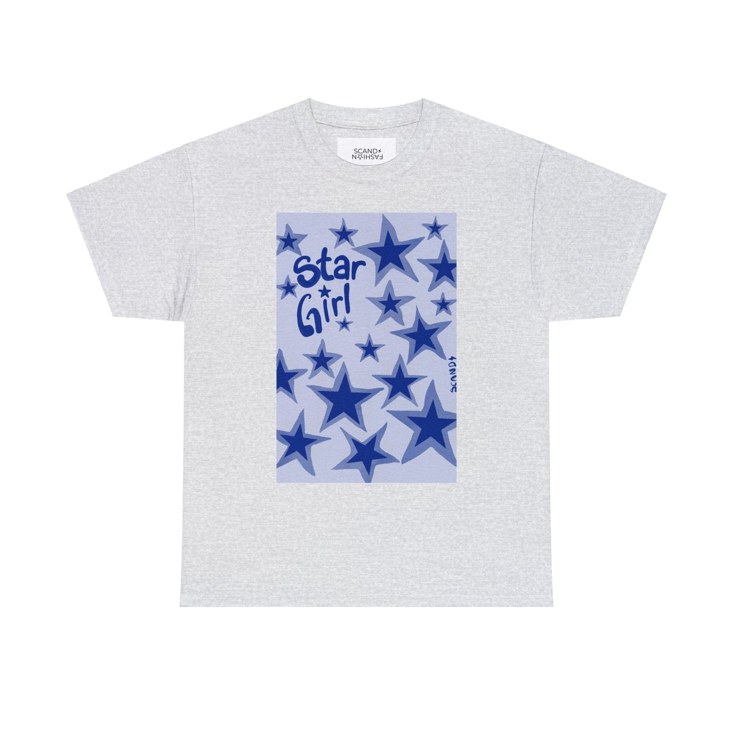 BRIGHT BLUE STAR GIRL shirt