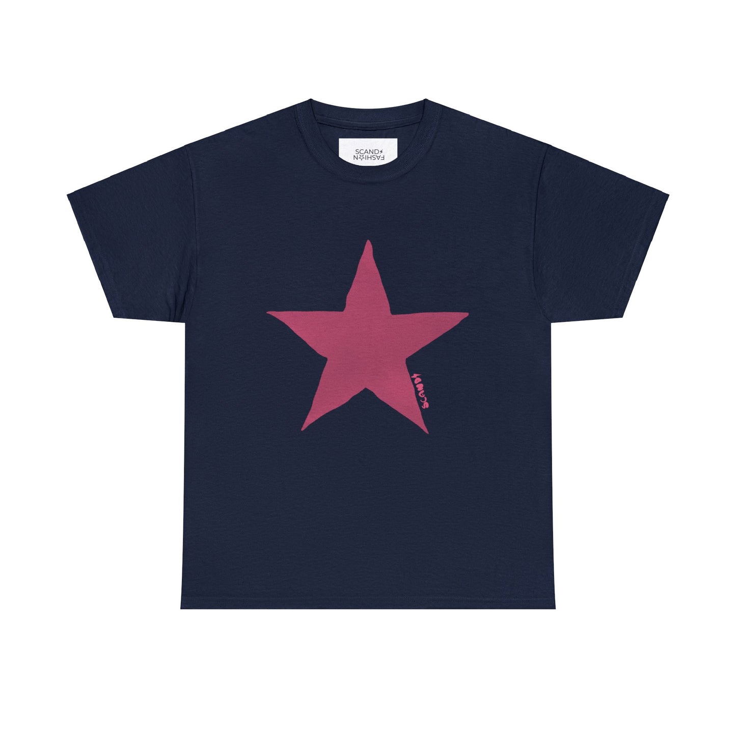 DARK PINK STAR shirt