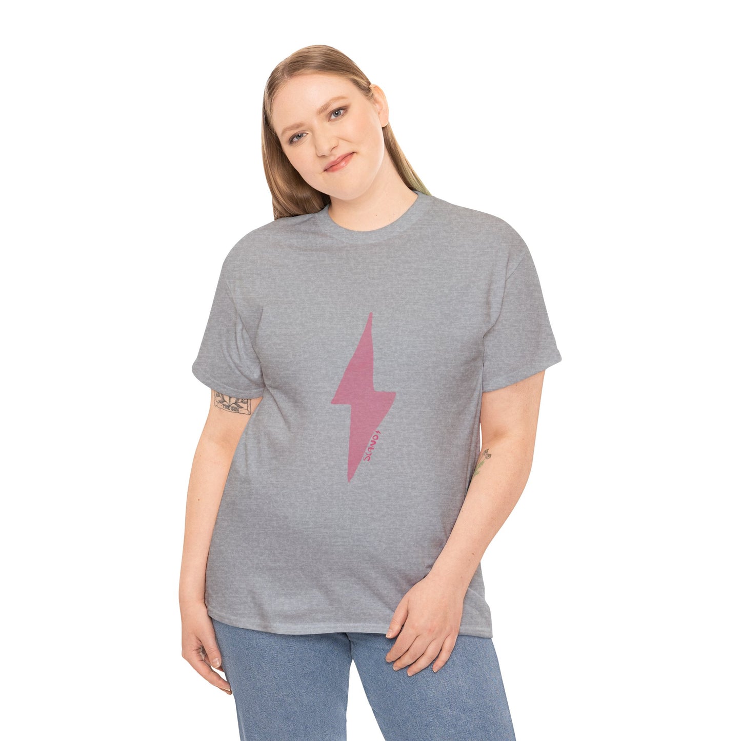 DARK PINK LIGHTNING shirt