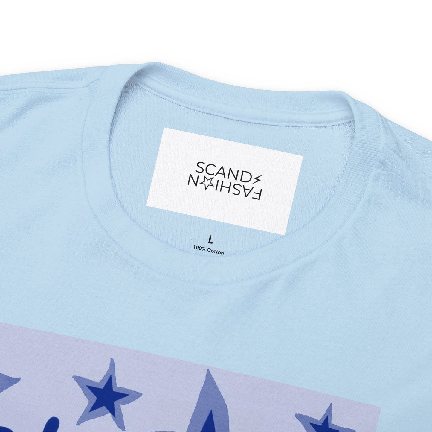 BRIGHT BLUE STAR GIRL shirt