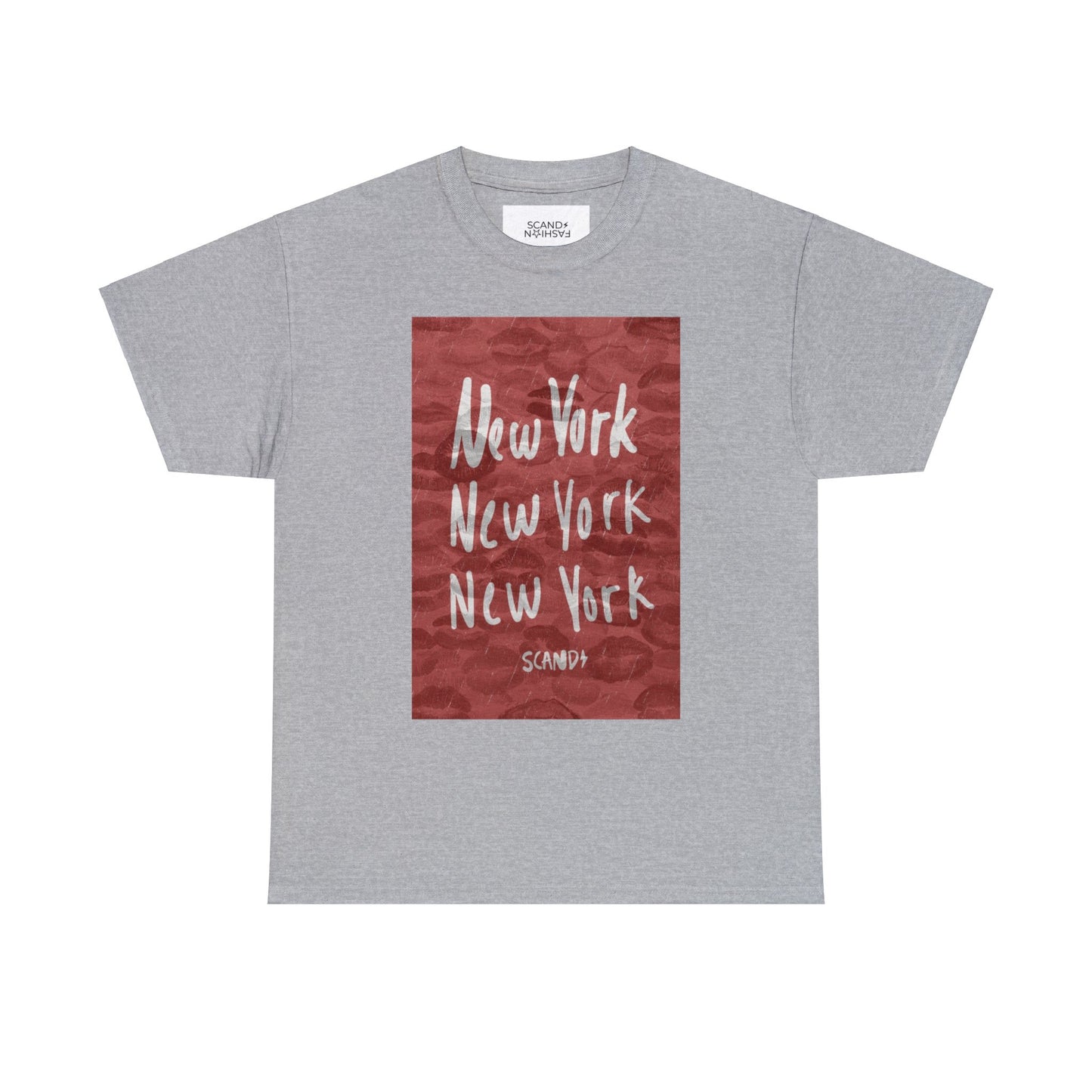 NEW YORK RED KISSES shirt