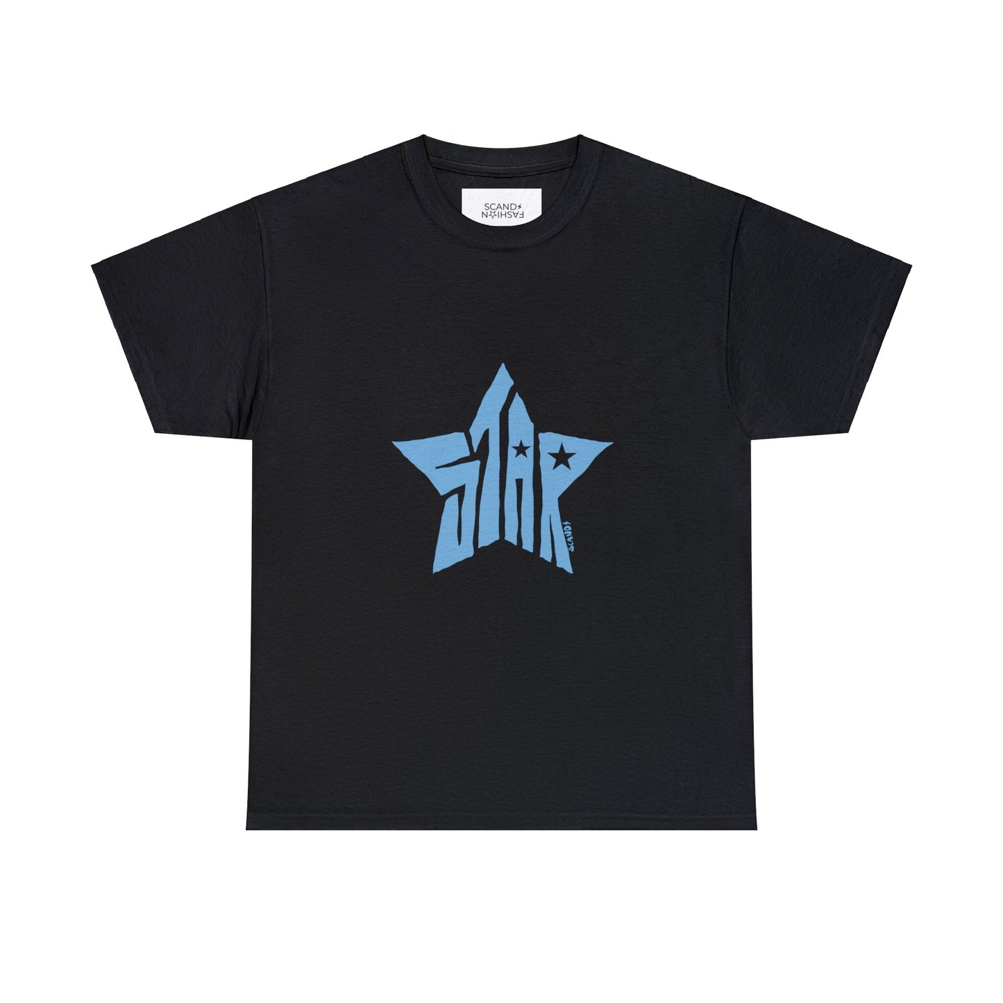 LIGHT BLUE  S T A R  shirt