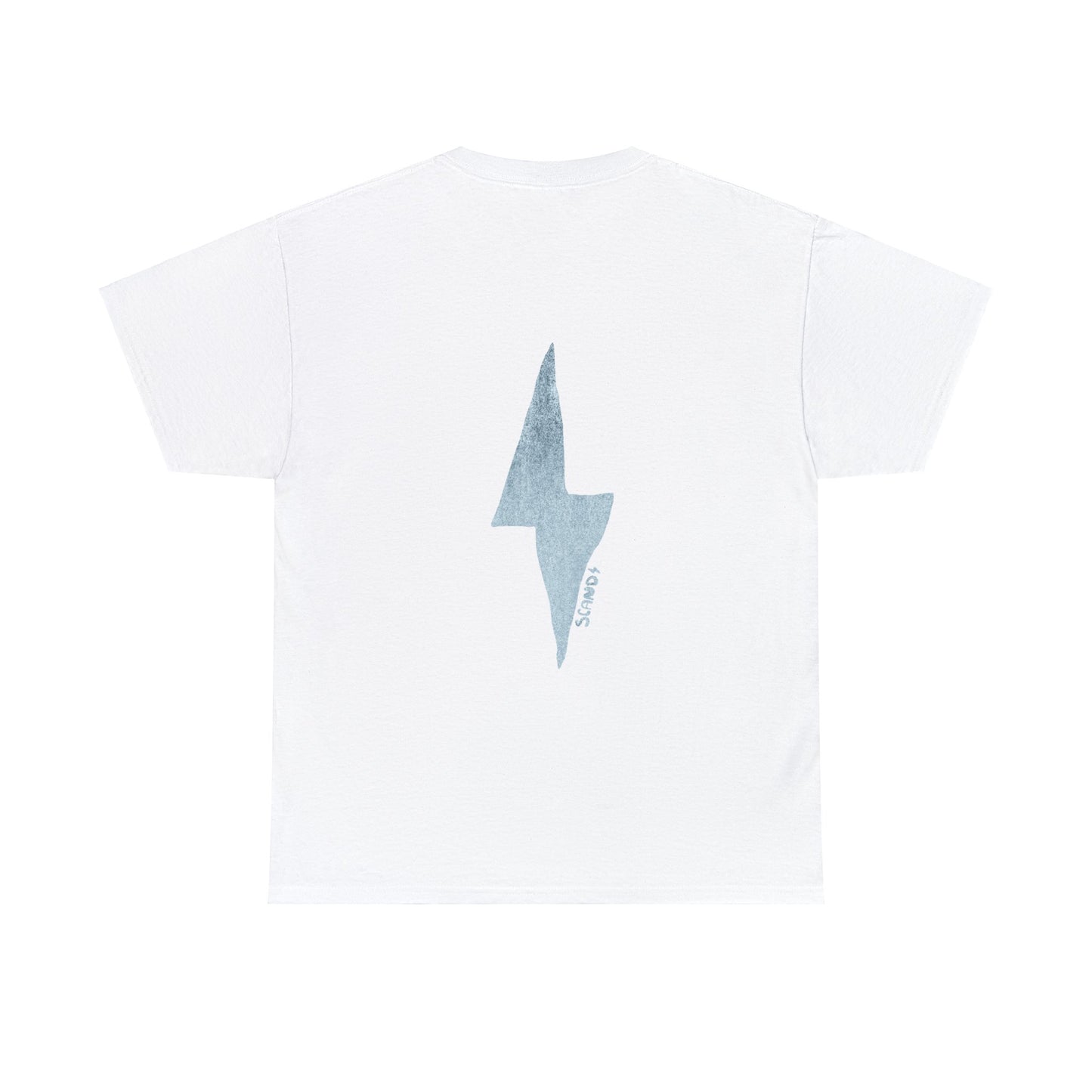 BACK PRINT SILVER LIGHTNING shirt