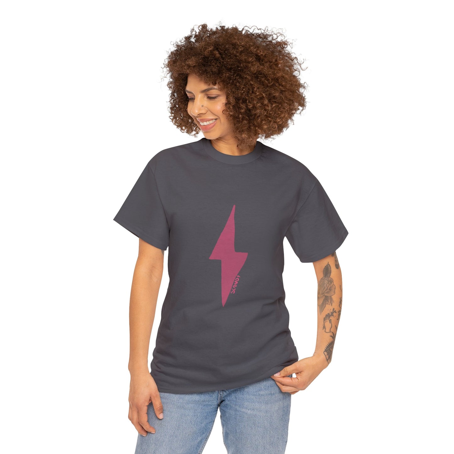 DARK PINK LIGHTNING shirt