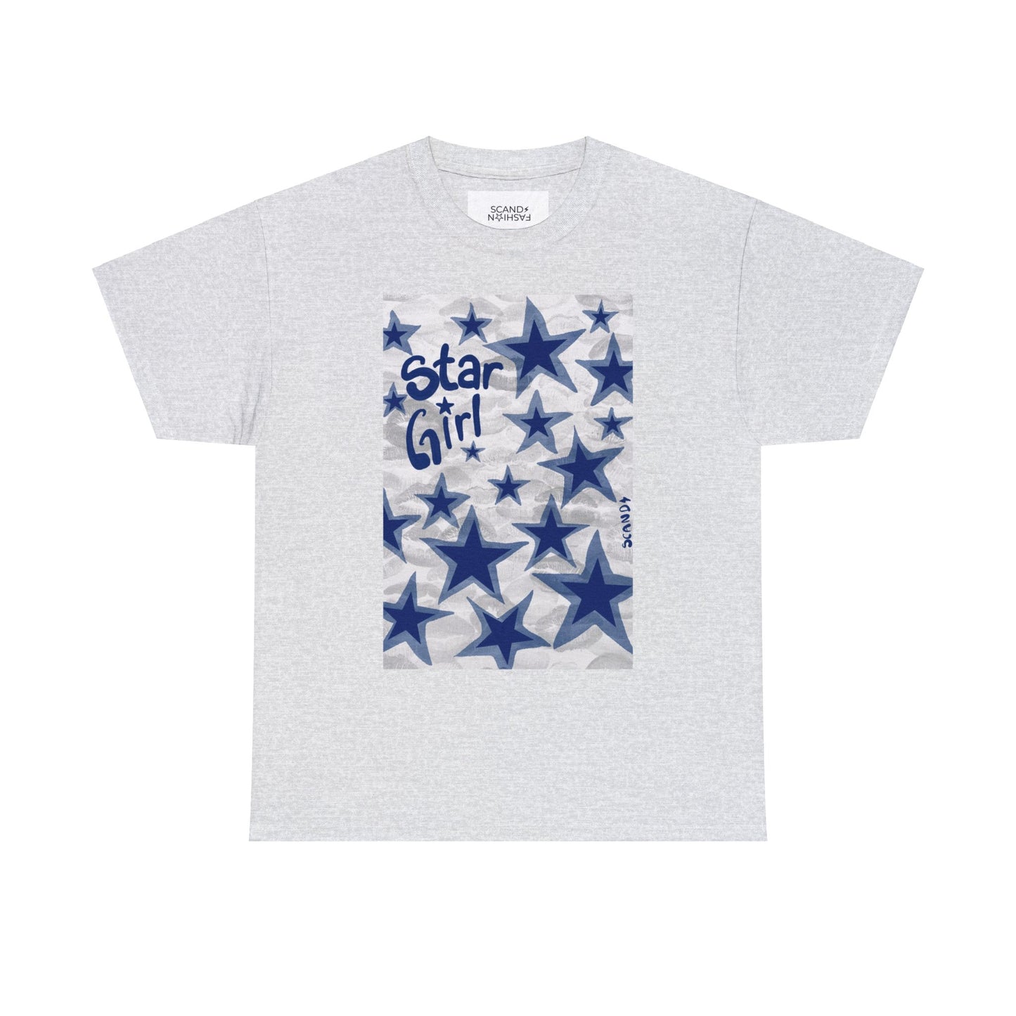 DUSTY BLUE KISSES STAR GIRL shirt