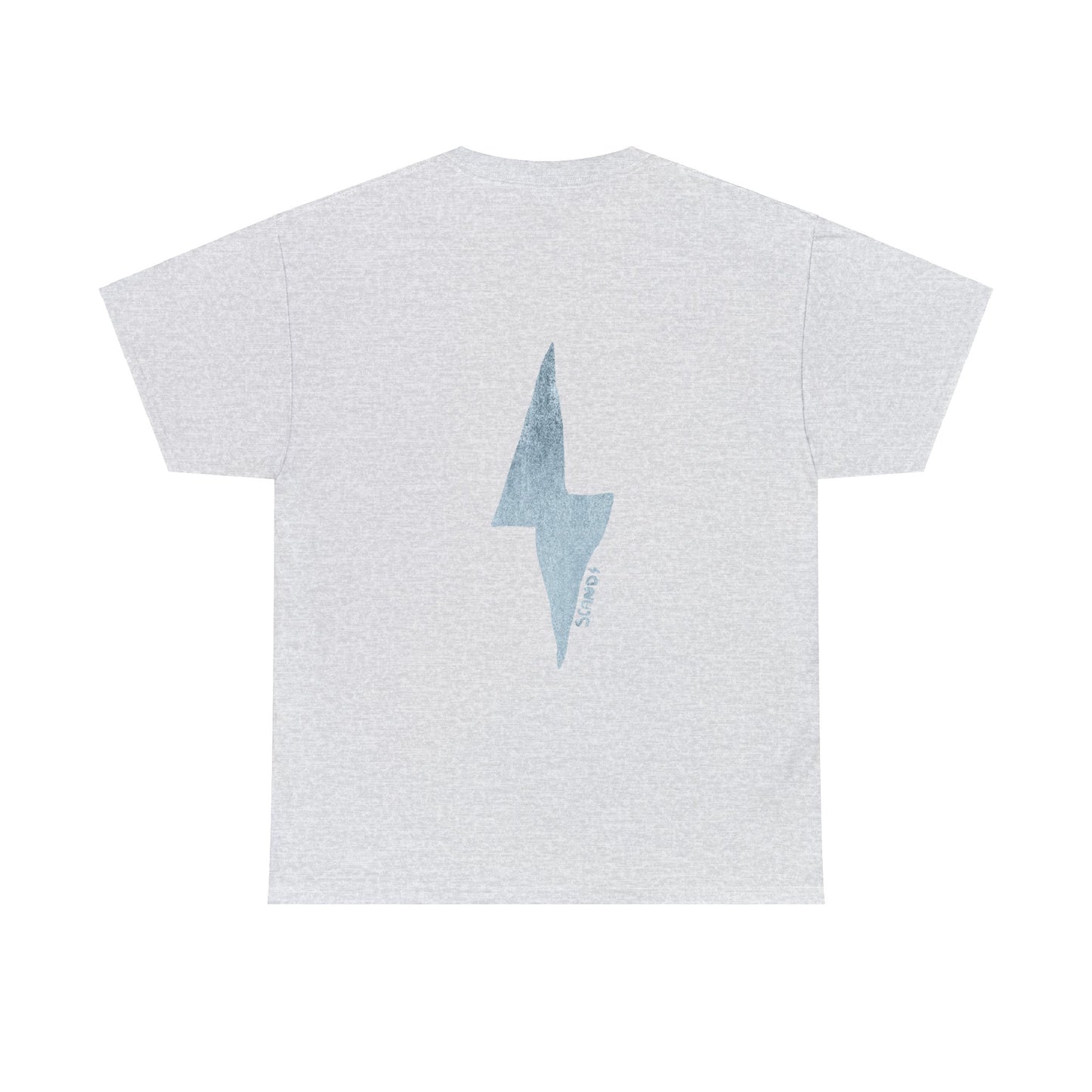 BACK PRINT SILVER LIGHTNING shirt