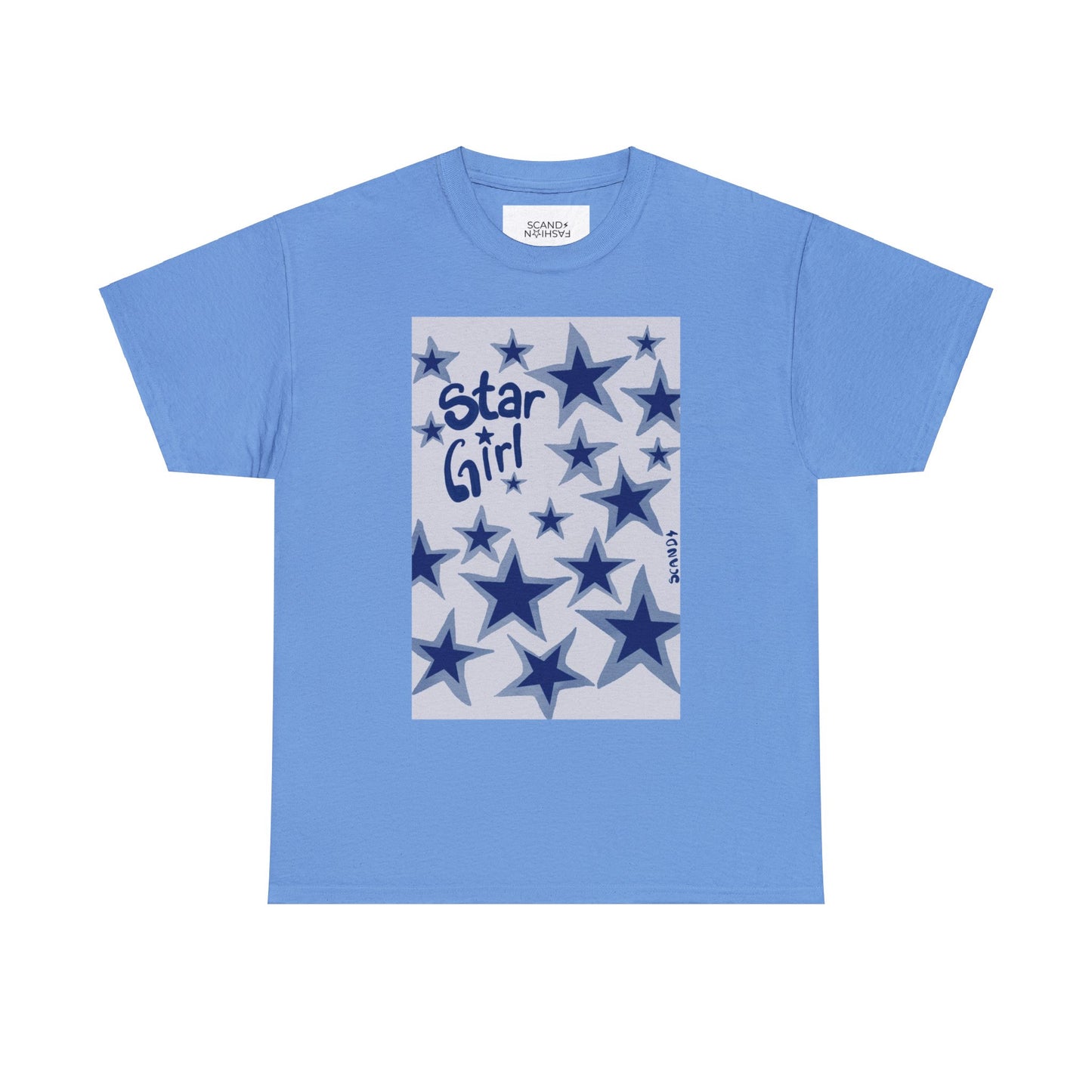 DUSTY BLUE STAR GIRL shirt