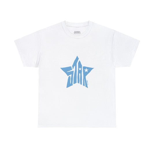 LIGHT BLUE  S T A R  shirt