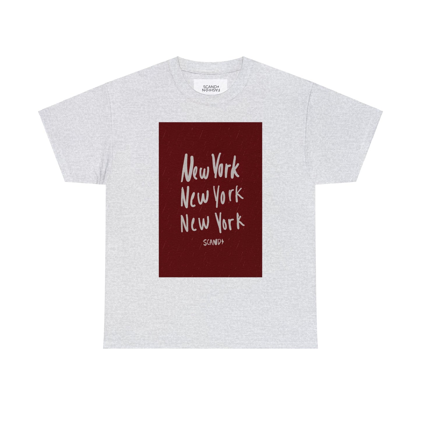 NEW YORK DARK RED shirt