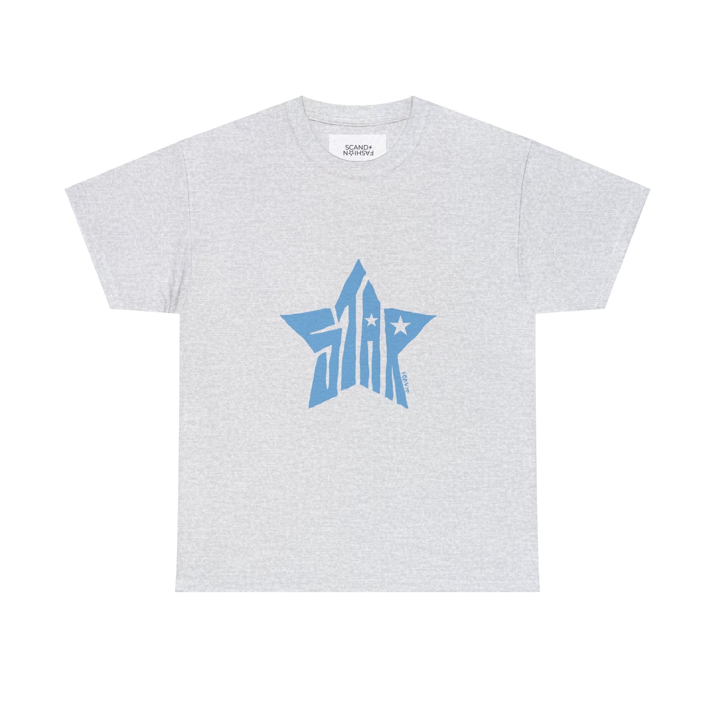 LIGHT BLUE  S T A R  shirt