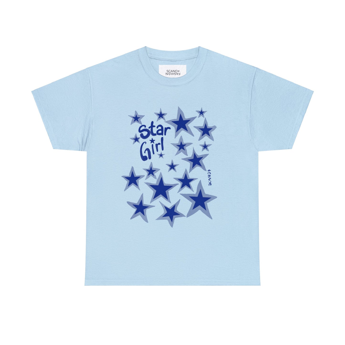 BLUE STAR GIRL STARS shirt