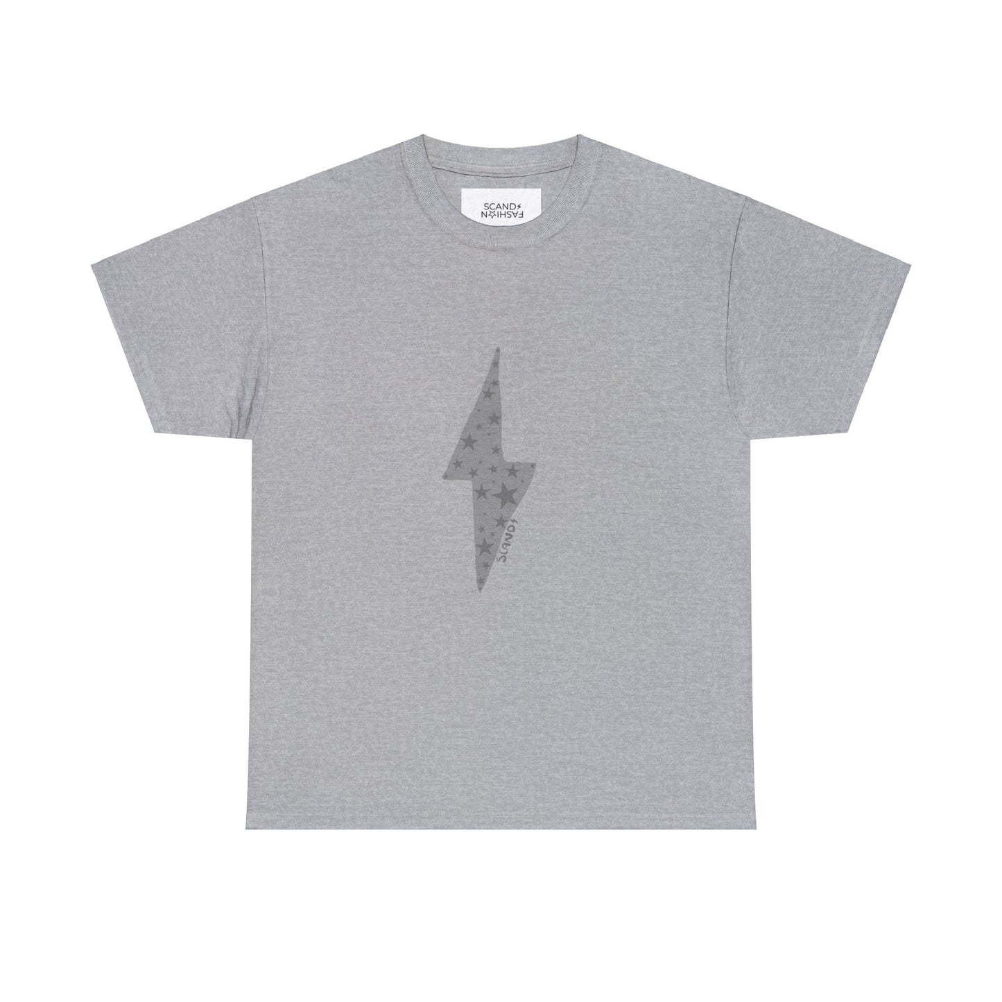 GREY LIGHTNING STARS shirt