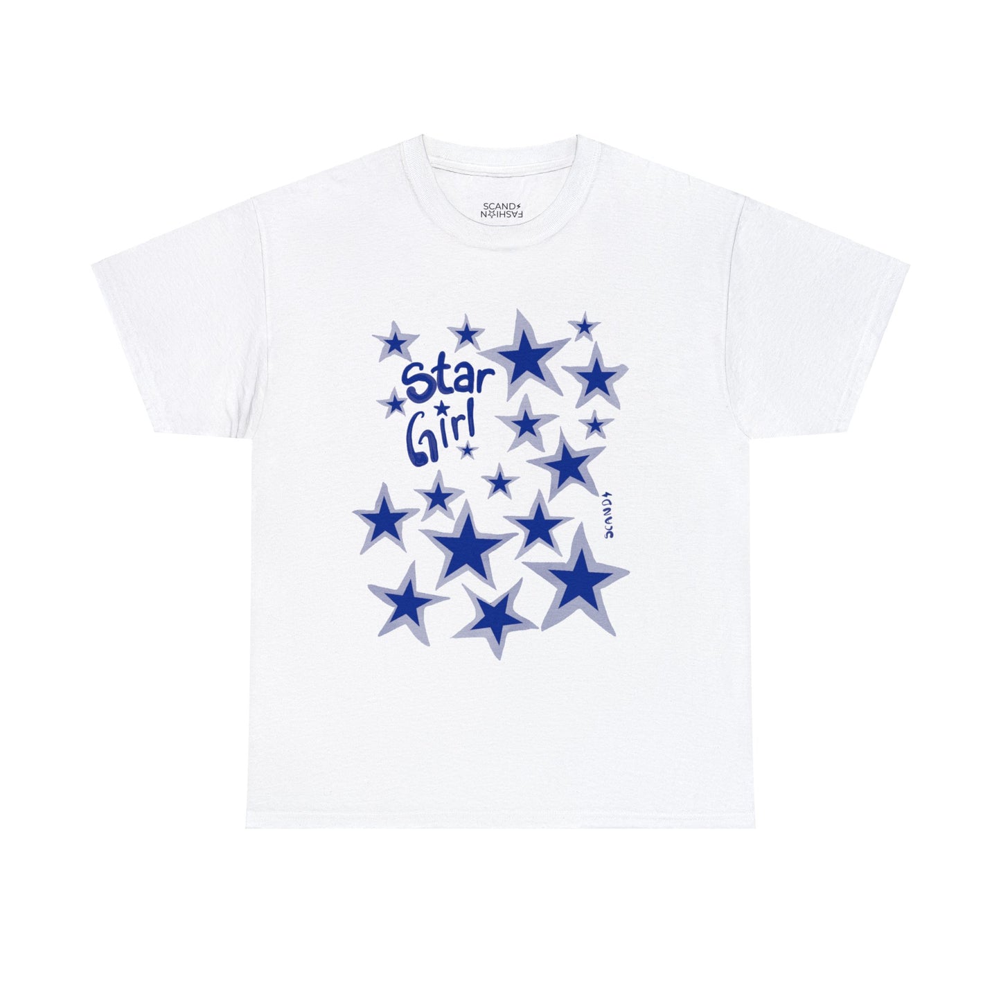 BLUE STAR GIRL STARS shirt