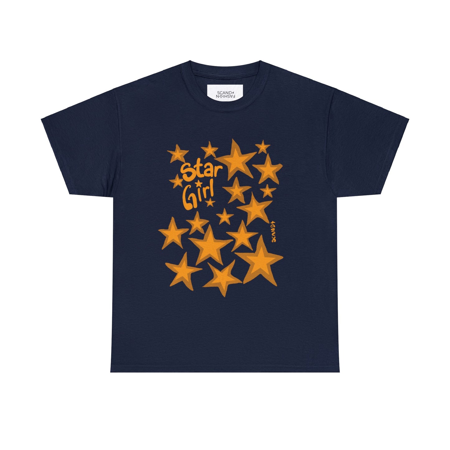 ORANGE STARGIRL shirt