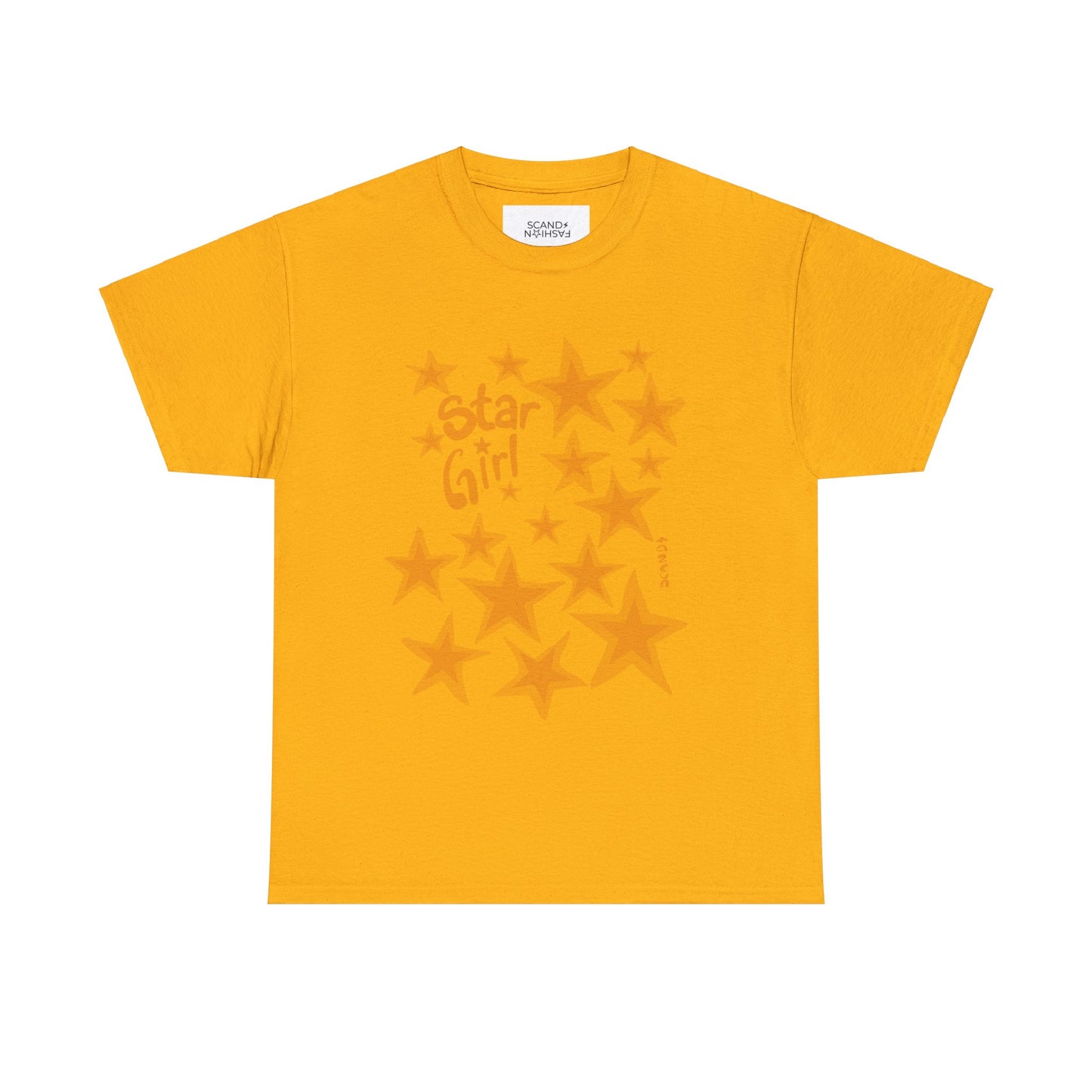 ORANGE STARGIRL shirt