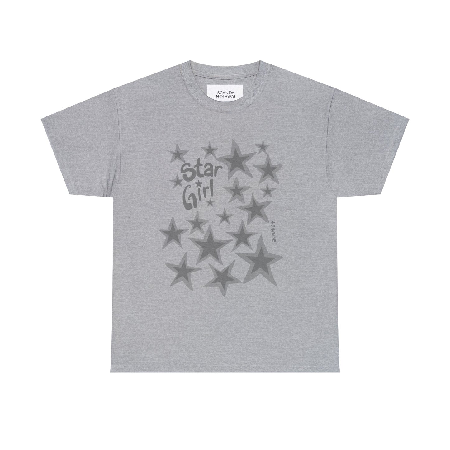 GREY STARGIRL shirt