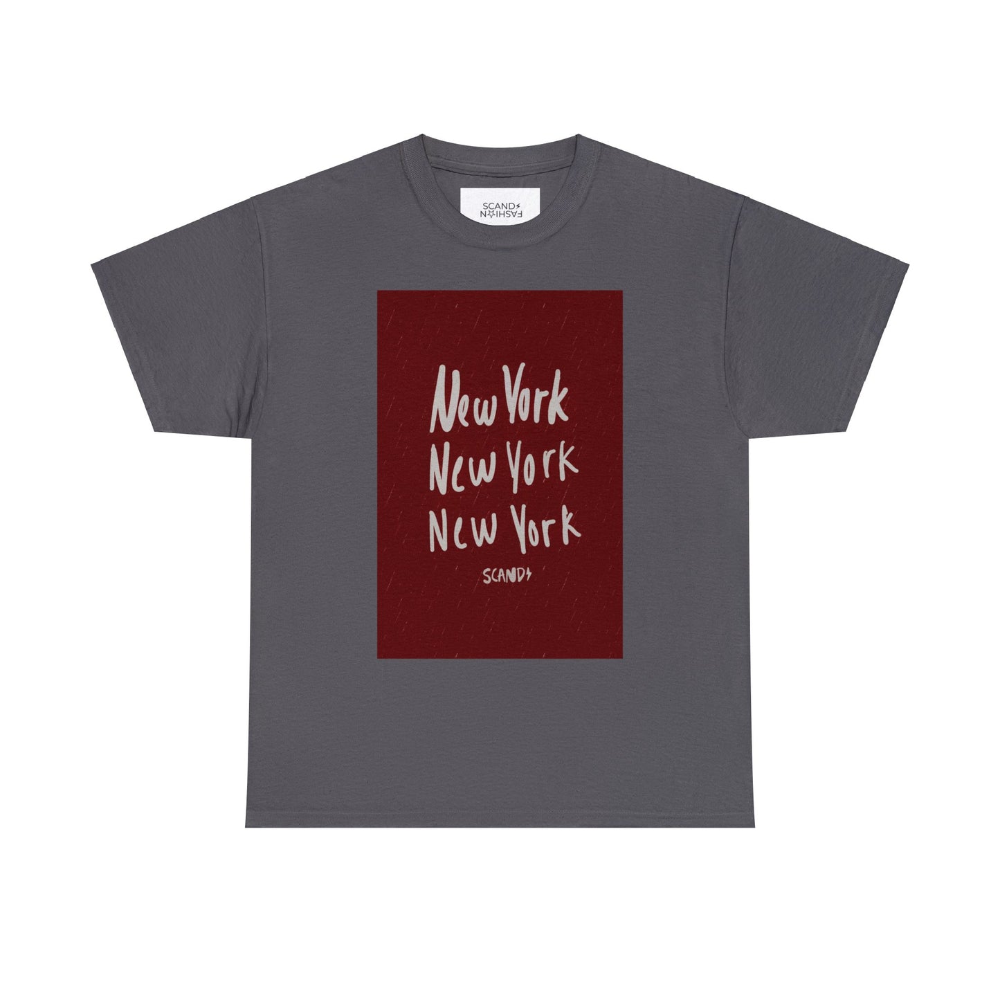 NEW YORK DARK RED shirt