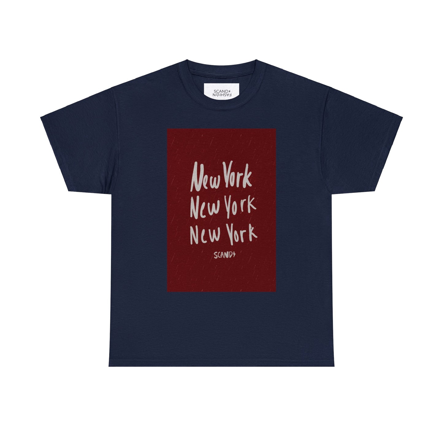 NEW YORK DARK RED shirt