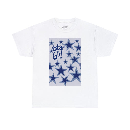 DUSTY BLUE STAR GIRL shirt