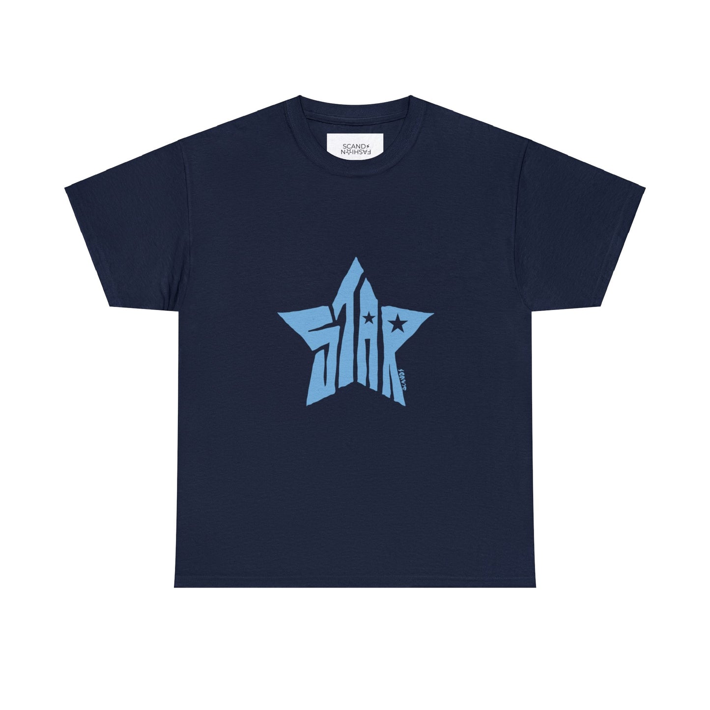 LIGHT BLUE  S T A R  shirt