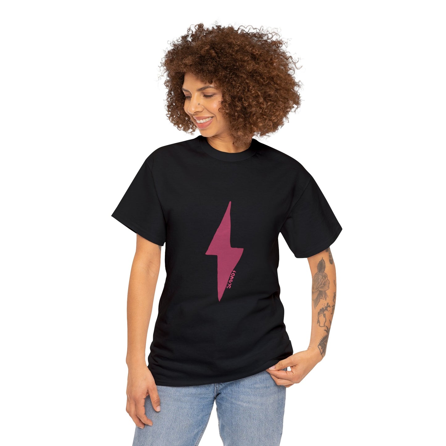 DARK PINK LIGHTNING shirt