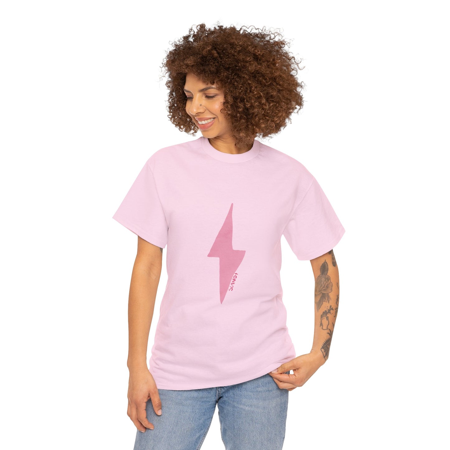 DARK PINK LIGHTNING shirt