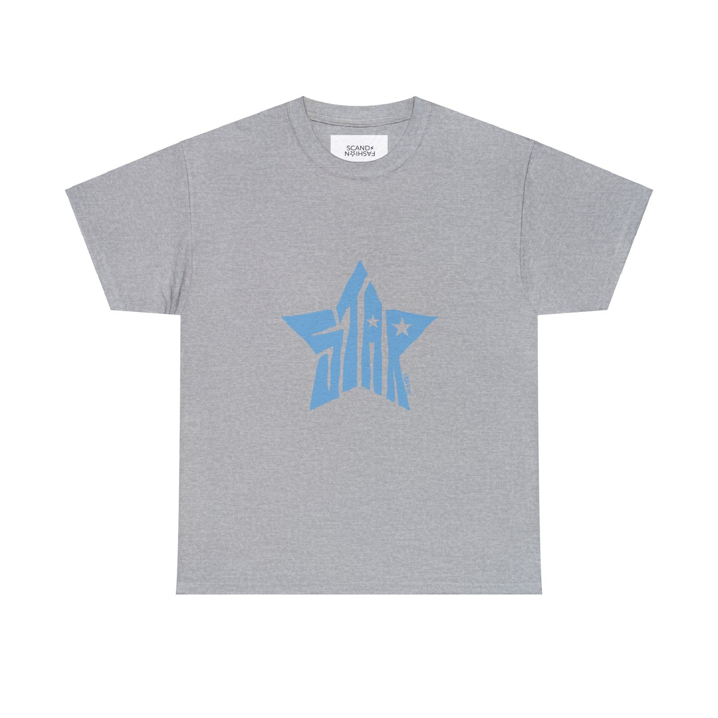 LIGHT BLUE  S T A R  shirt