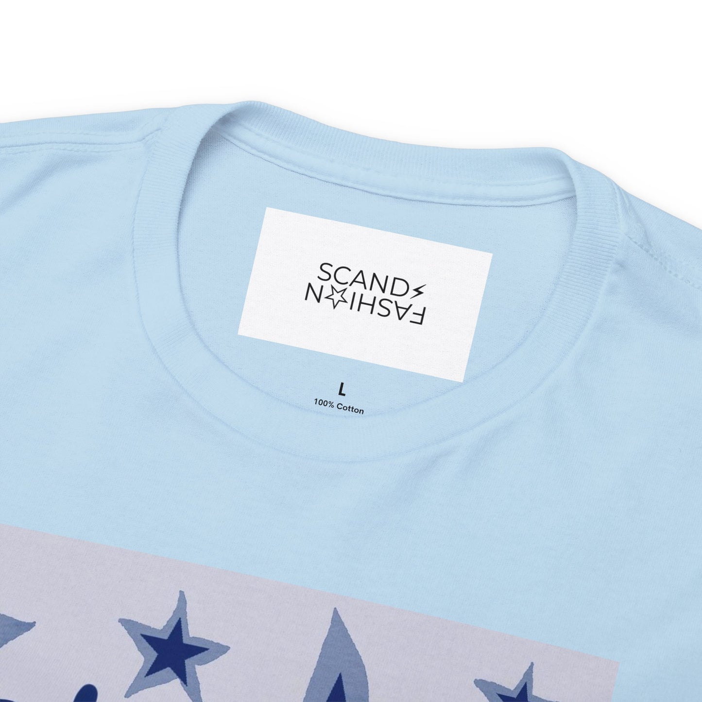 DUSTY BLUE STAR GIRL shirt