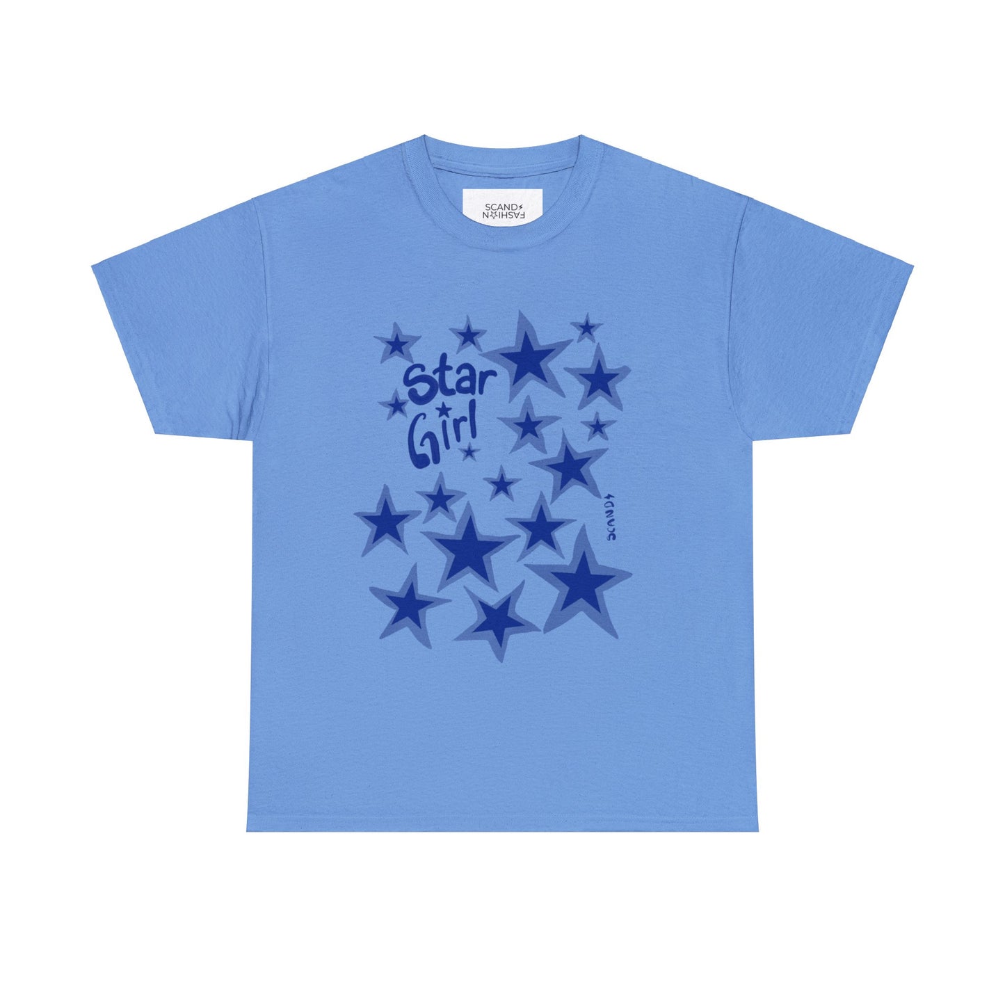 BLUE STAR GIRL STARS shirt