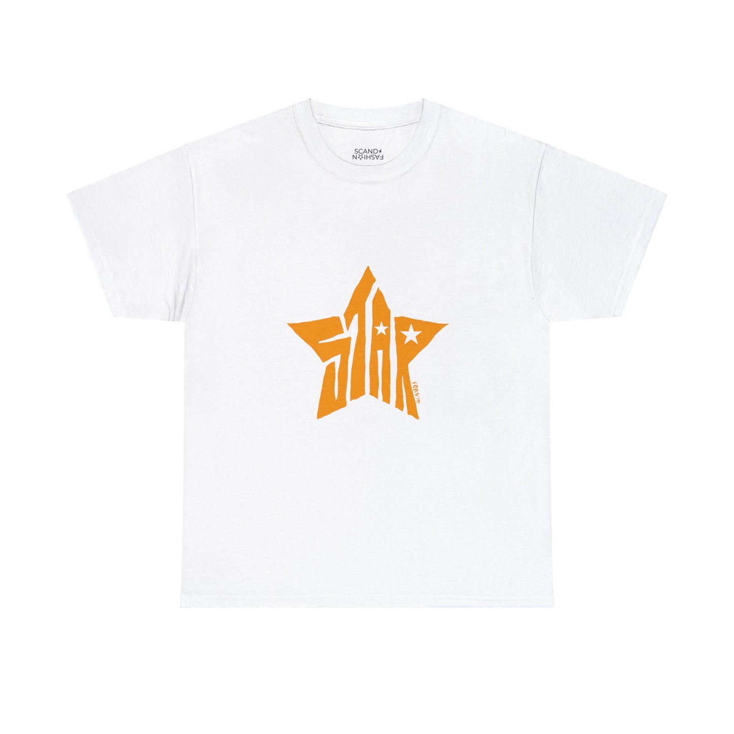 ORANGE  S T A R  shirt