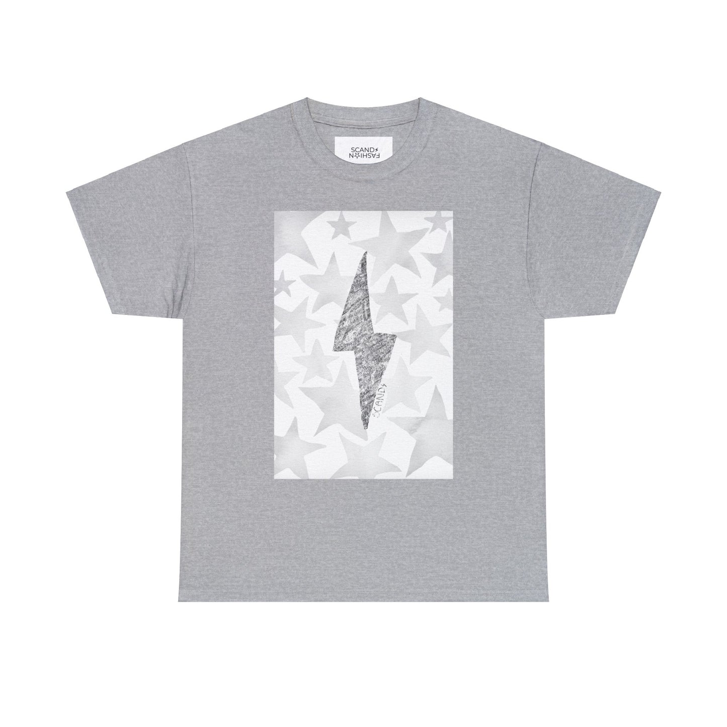 SILVER LIGHTNING STARS shirt