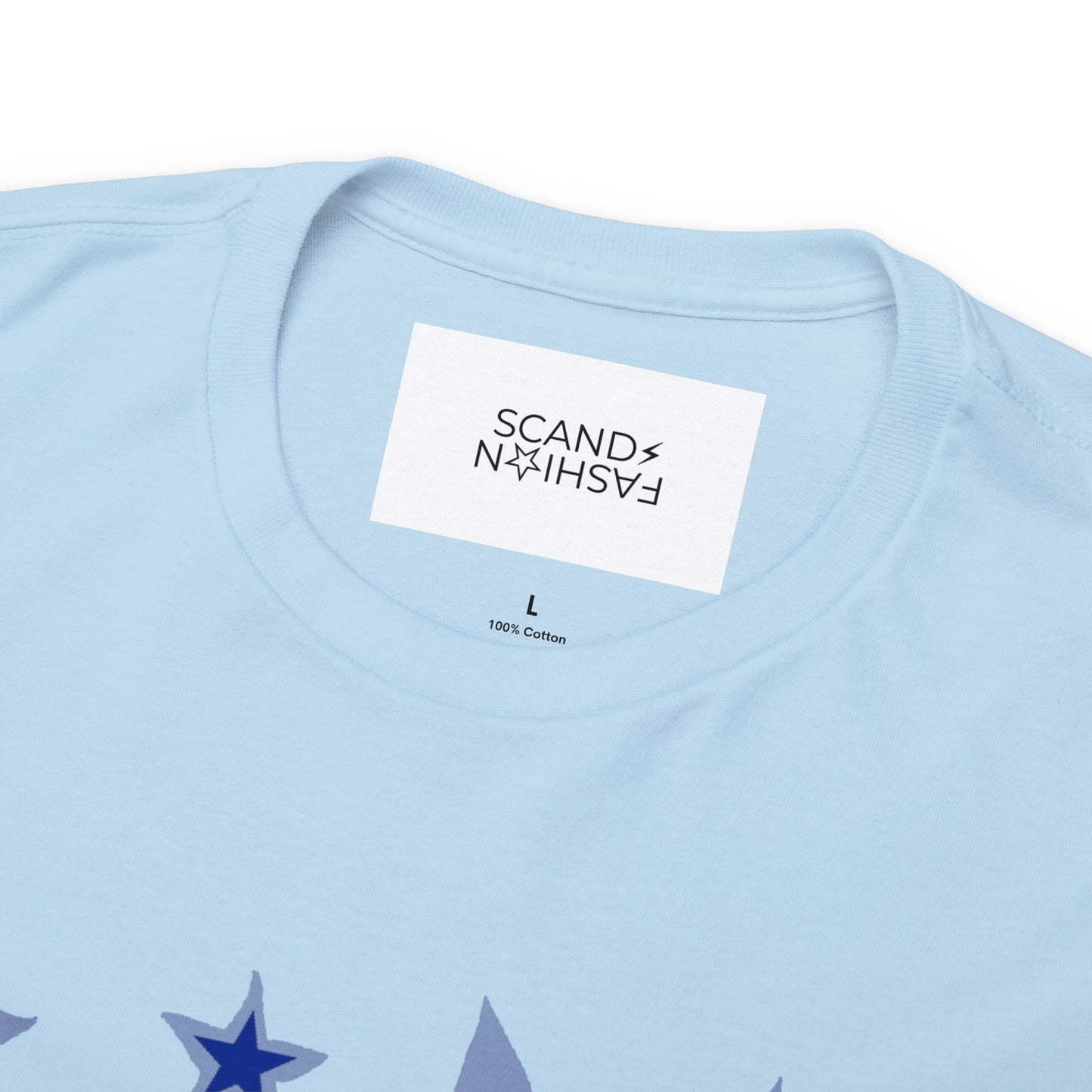 BLUE STAR GIRL STARS shirt