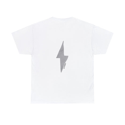 BACK PRINT BLACK LIGHTNING shirt