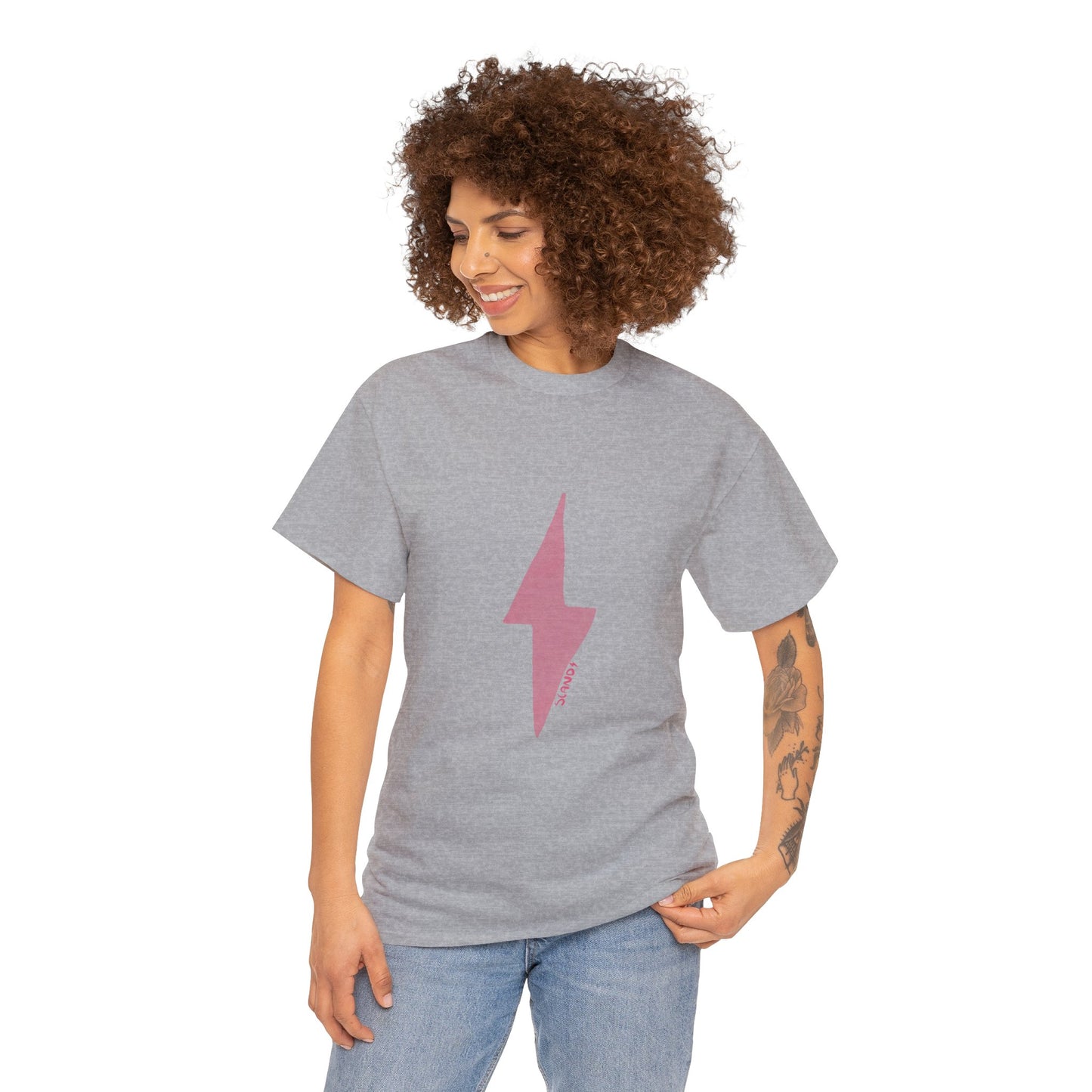 DARK PINK LIGHTNING shirt