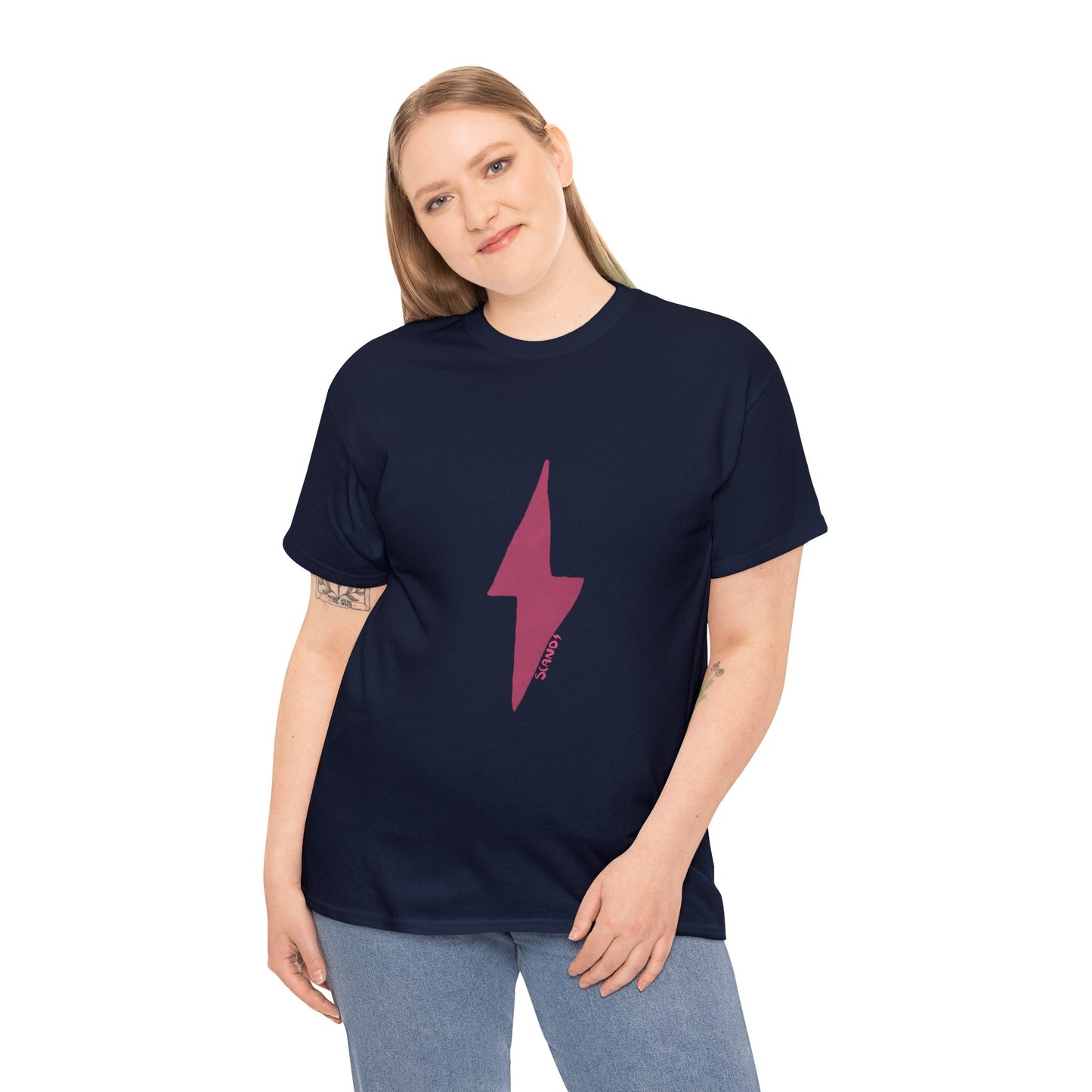 DARK PINK LIGHTNING shirt