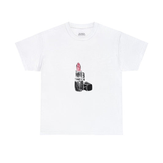 DARK PINK LIP STICK shirt