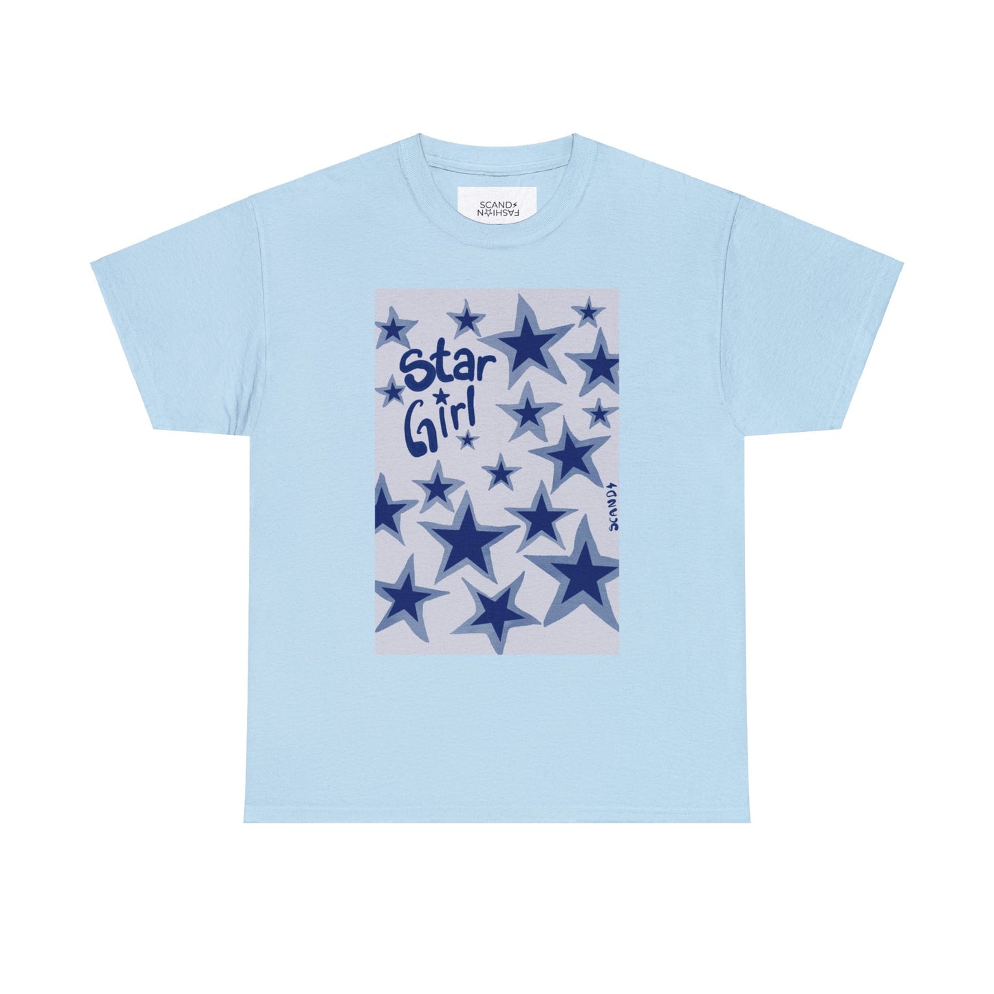 DUSTY BLUE STAR GIRL shirt