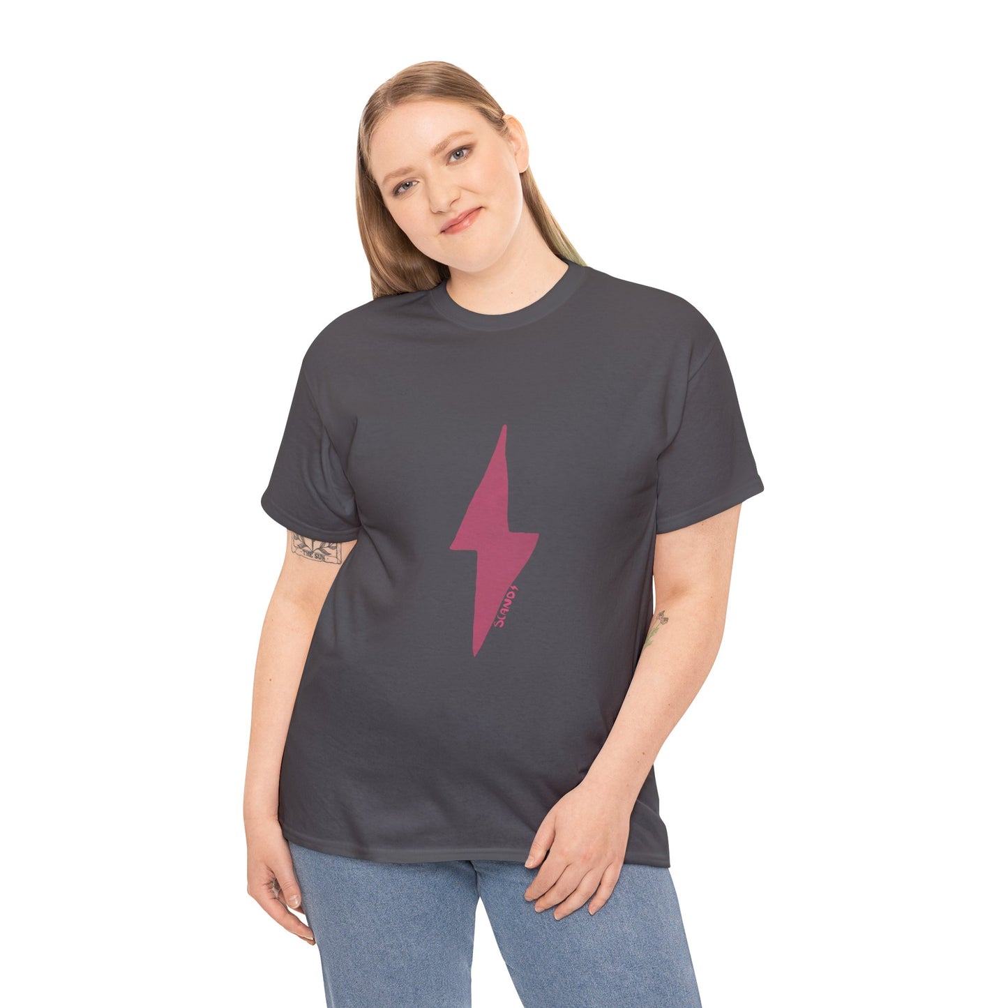 DARK PINK LIGHTNING shirt