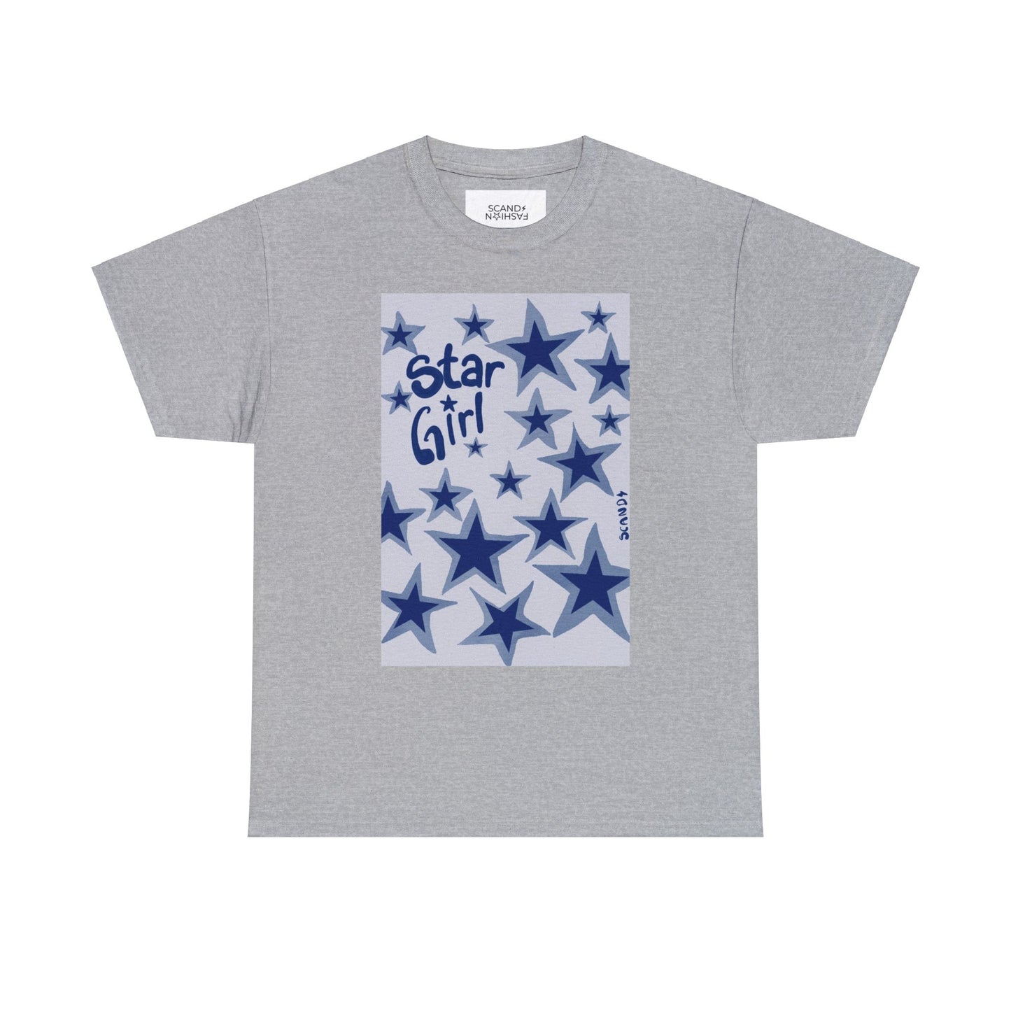 DUSTY BLUE STAR GIRL shirt