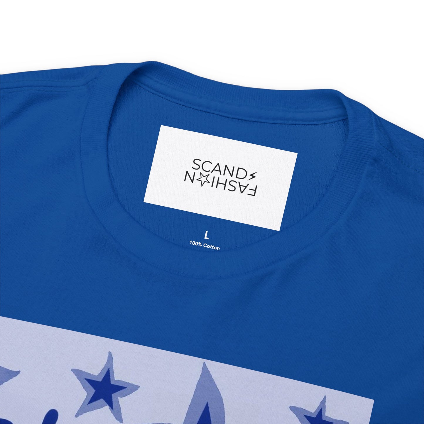 BRIGHT BLUE STAR GIRL shirt