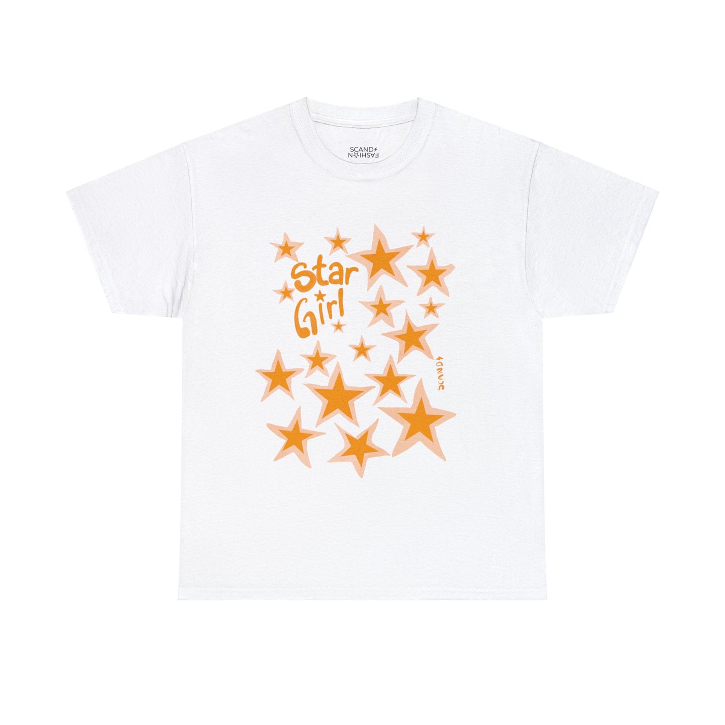 ORANGE STARGIRL shirt