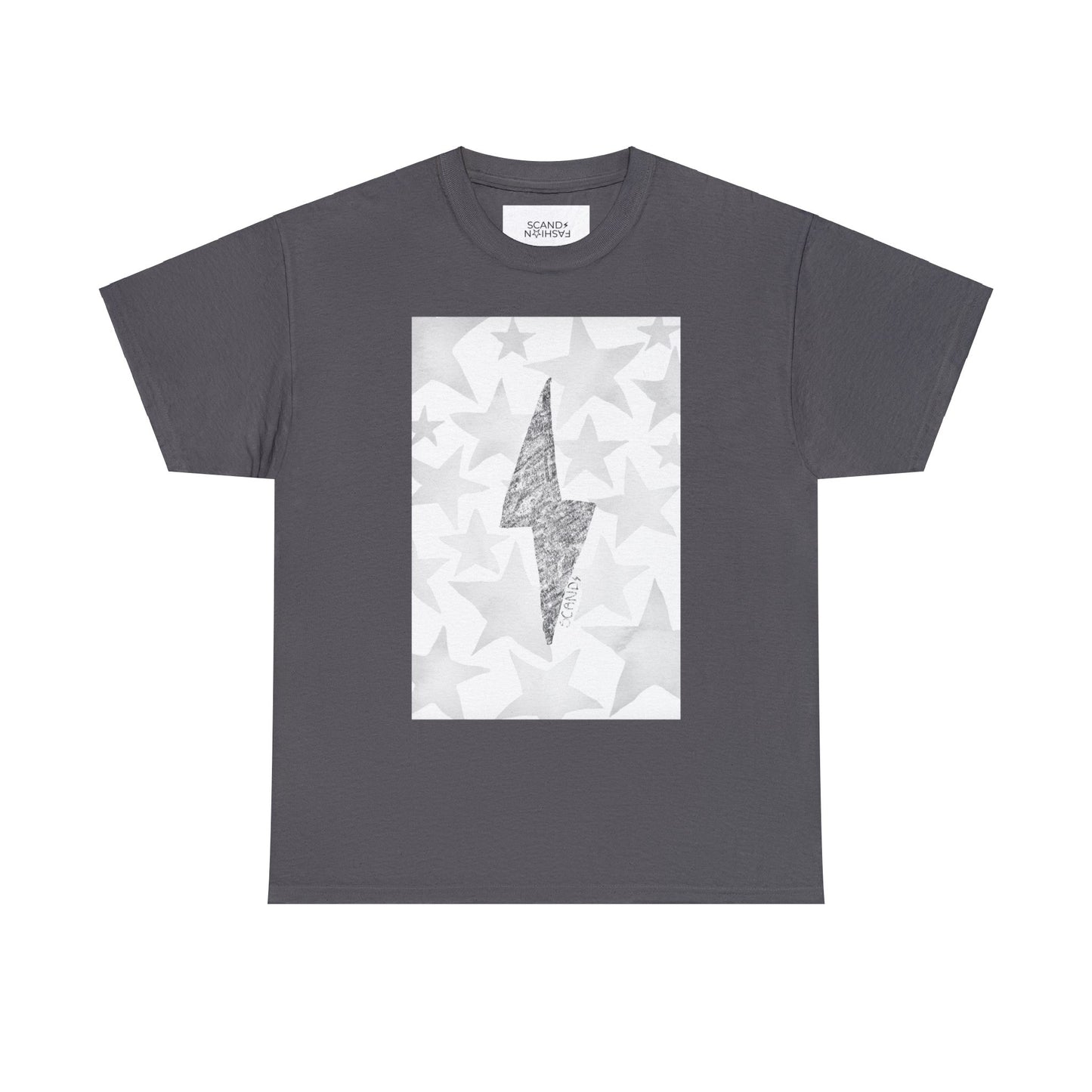 SILVER LIGHTNING STARS shirt